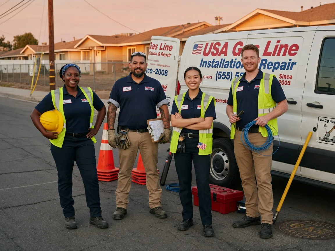Gas Line Installation company in Tehuacana, TX